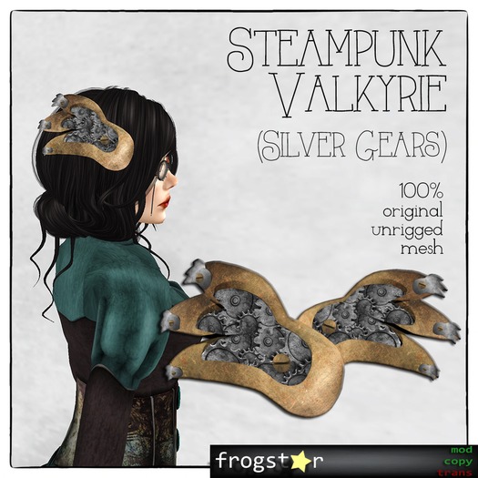 Frogstar - Steampunk Valkyrie (Silver Gears)