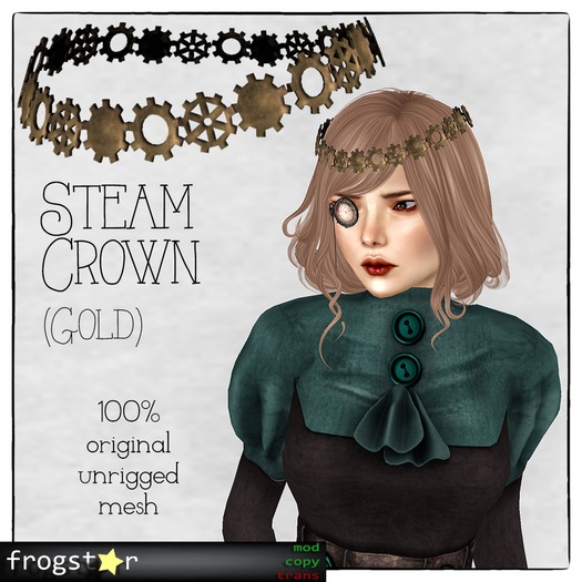 Frogstar - Rockstar Glam Hair Clip (Ruby) BOXED