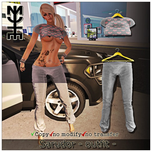 Pants & Top Sarudor - outfit -