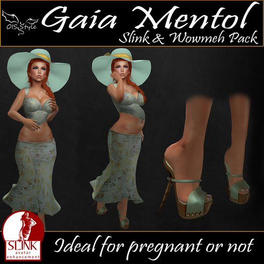 [OIS STYLE] Gaia Mentol (BOX wear or pose)