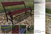 Second Life Marketplace - Sway's [Walter] Park Bench . colors