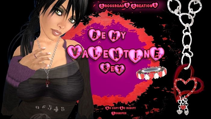 Be My Valentine Set boxed