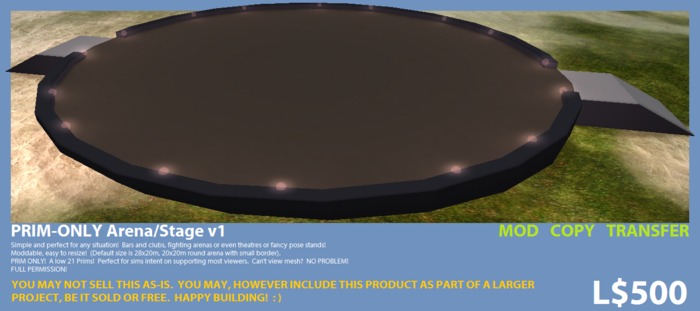 Arena/Stage v1 (Prim) FULL PERM