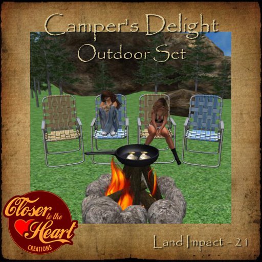 Camper's Delight Outdoor Set BOXED
