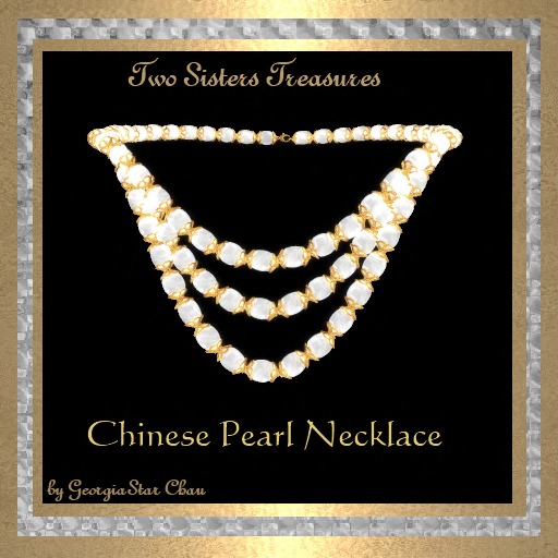 Chinese Pearl Necklace.