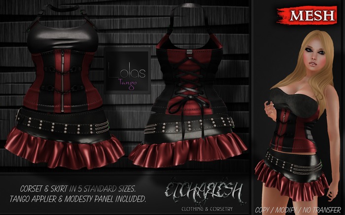 DEMO [Etchaflesh] Red Queen Pleaser Set