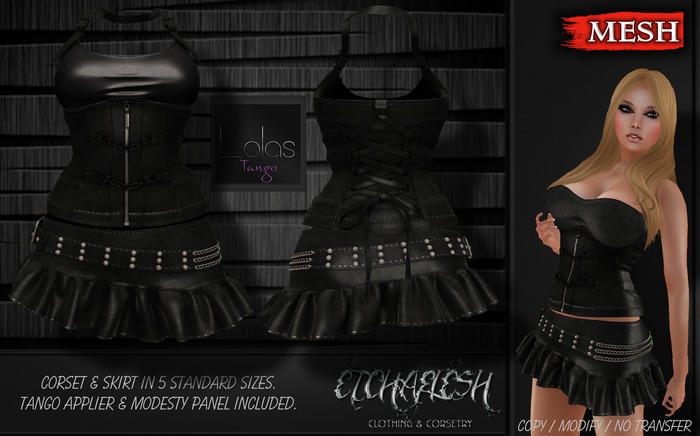 DEMO [Etchaflesh] Yang Pleaser Set