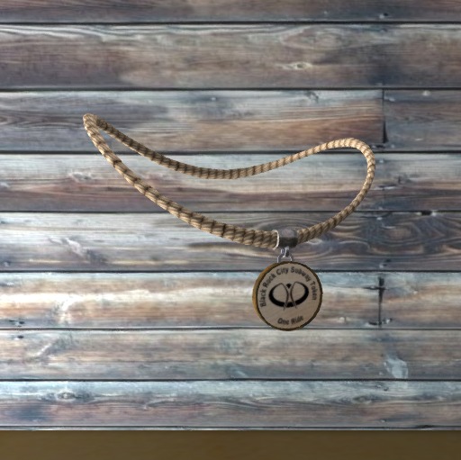 Burn2 Subway Token necklaces ( Boxed )