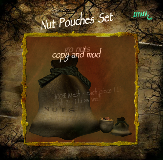 LD Delivery Sack with Nuts Pouches Set