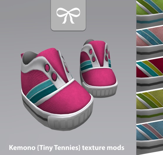 Kemono Tiny Tennies Strip Texture Mods