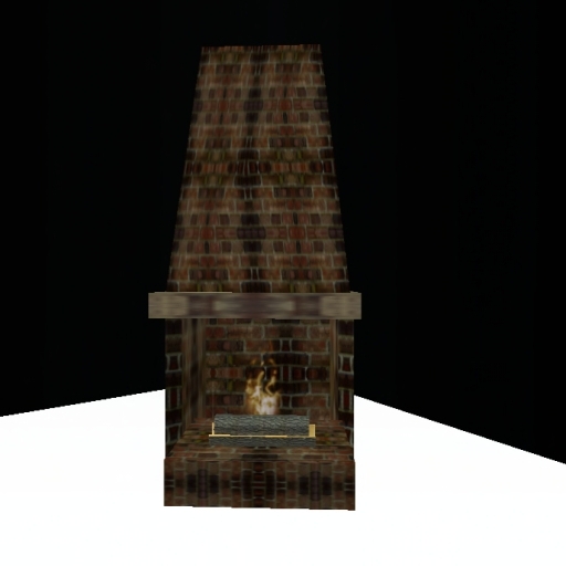 kitchen fireplace -no sitting