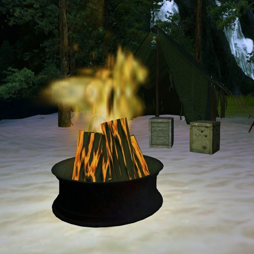 Tire Rim Campfire (Box)