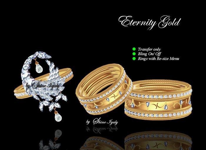 Eternity Gold Wedding Rings