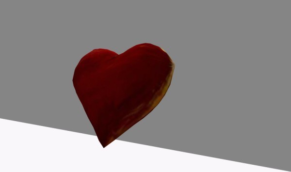 Full Permission Valentine's Heart Cushion