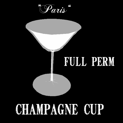Sculpty Champagne Cup - Full Perm