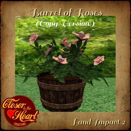 Barrel of Roses - Orange BOXED