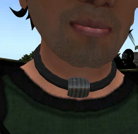necklace with bead