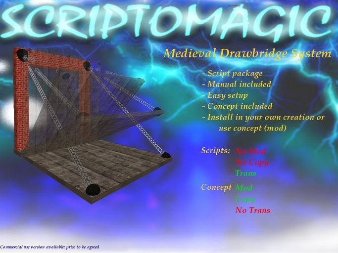 Medieval Drawbridge System (Scripts and concept) tagMedieval