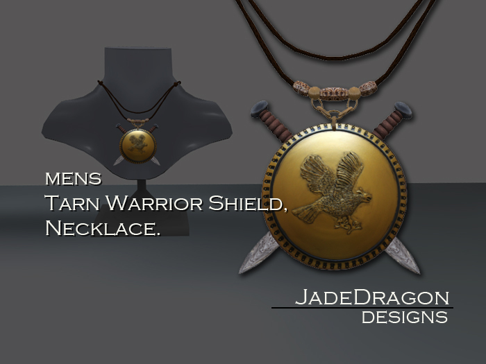 Tarn Warrior Shield Necklace