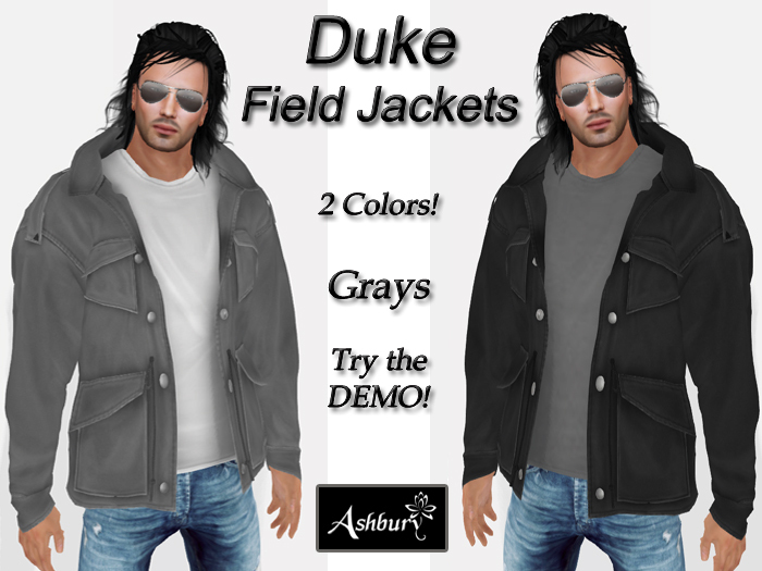 [ASHBURY] Duke Field Jacket-Grays