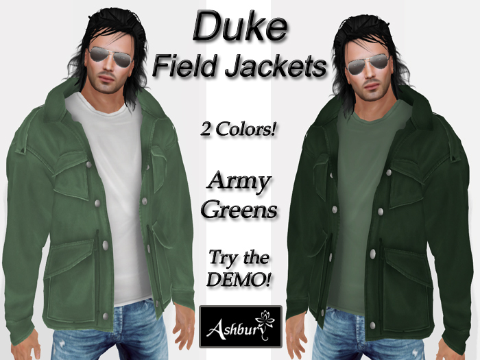 [ASHBURY] Duke Field Jacket-Greens