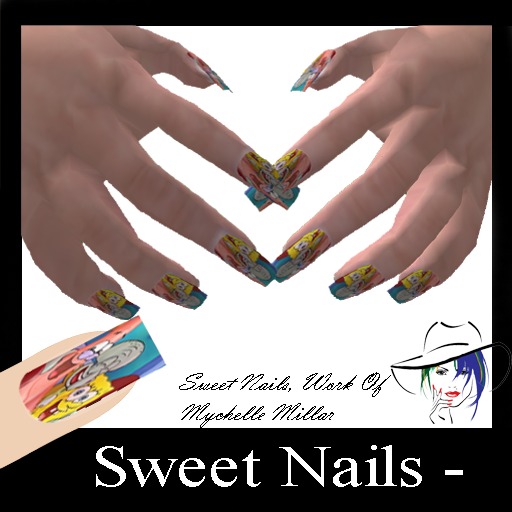 Long Nails 01 Spongebob Collection