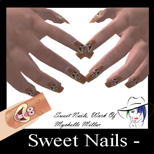 Long Nails 03 Spongebob Collection