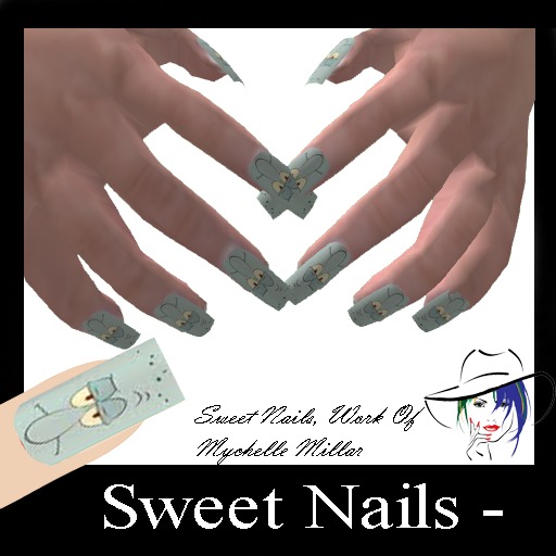 Long Nails 06 Spongebob Collection
