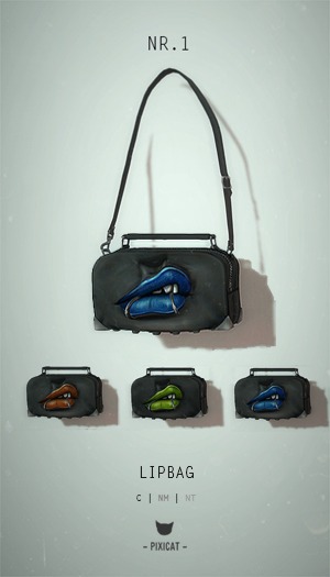 -Pixicat- Lipbag nr.1 (Parrot)