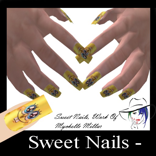 Long Nails 10 Spongebob Collection