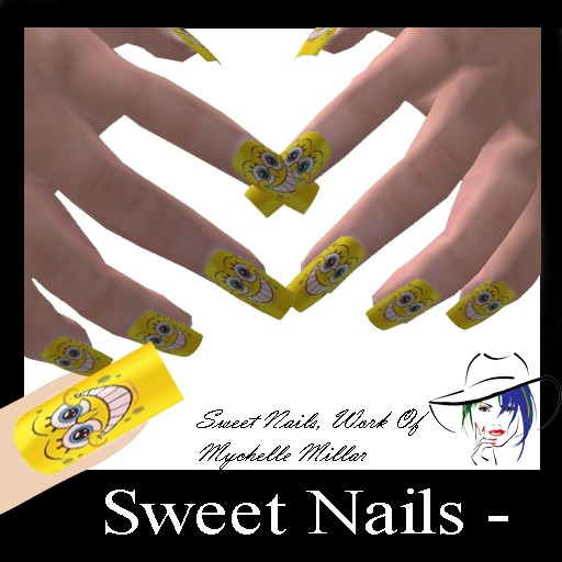 Long Nails 13 Spongebob Collection