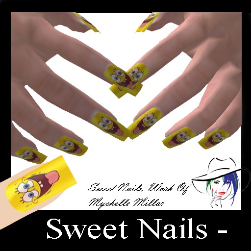 Long Nails 14 Spongebob Collection