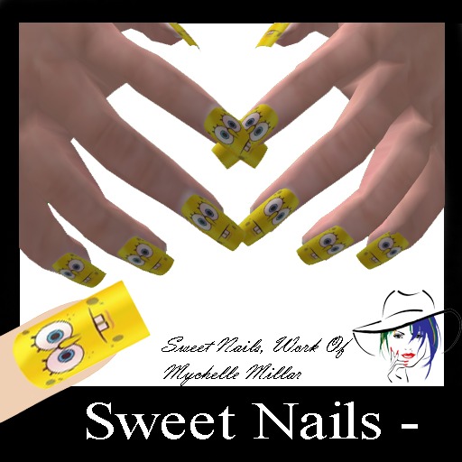 Long Nails 15 Spongebob Collection
