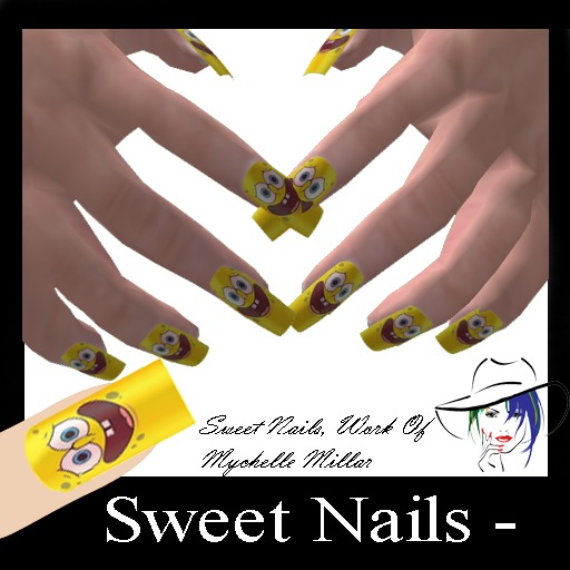 Long Nails 22 Spongebob Collection