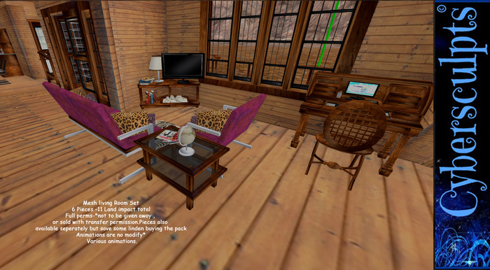 mesh living room builders pack