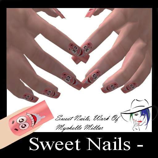 Long Nails 23 Spongebob Collection