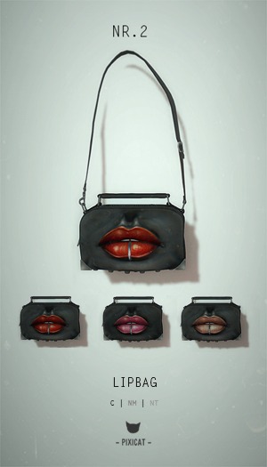 -Pixicat- Lipbag nr.2 (Rose)