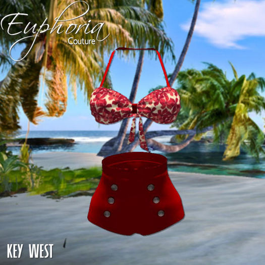 EC - Key West - Red/Cream