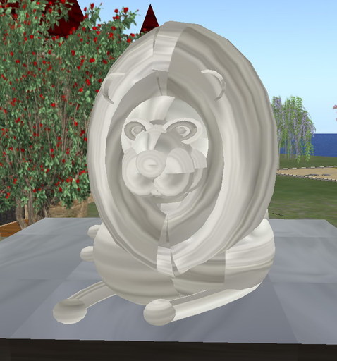 Lion statue