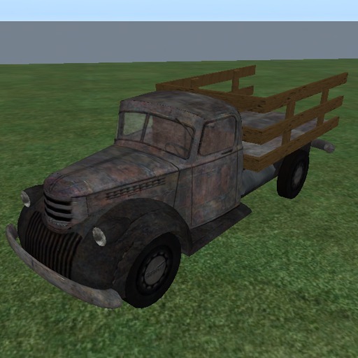 Duncan.W Stake Body Farm Truck (drivable) (30 prims)