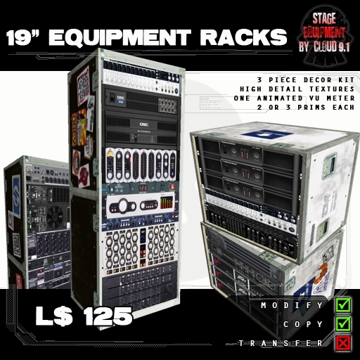 -Virtual Decay-  19" Equipment Racks 