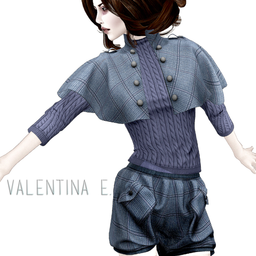 Valentina E. Inverness Wool Shorties