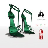 :: FineRain creations.::Toddle Shoes Green