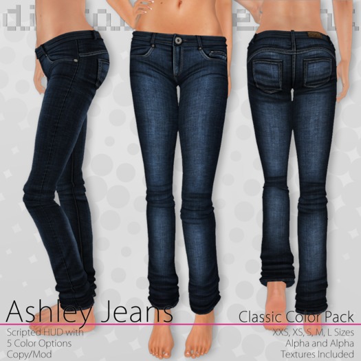 dgd - {Mesh} Ashley Jeans [Two-Tone Color Pack]