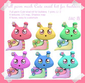 Full Perm MESH Cute Snail kit for builders