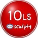 10 linden sculpty sign