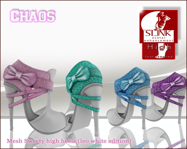 Chaos - sweety heels -leo - white edition