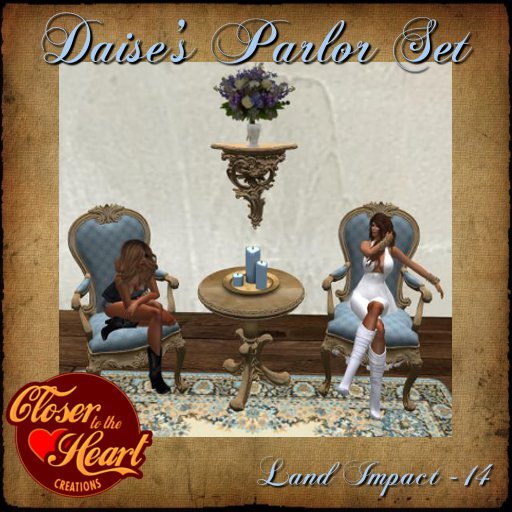Daise's Parlor Set BOXED
