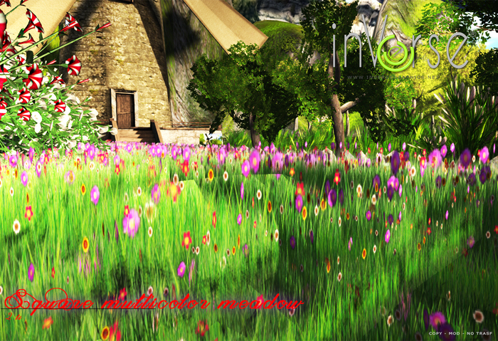 Sculpted square dense meadow COPY version