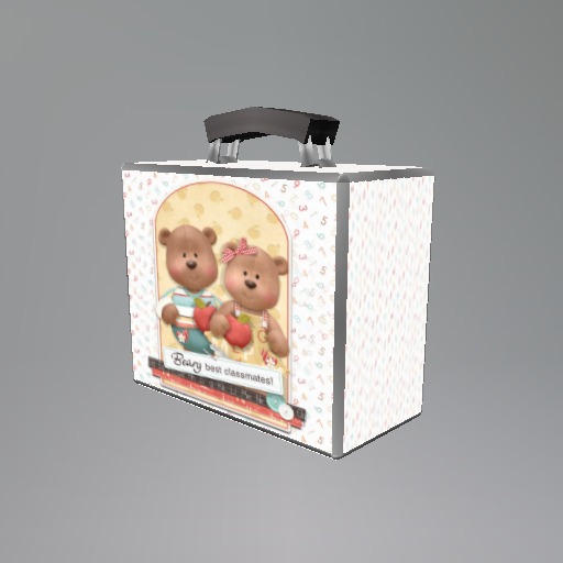 Numbers Classmates Bears Mesh Animated Lunchbox box